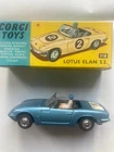 Vintage Corgi Toys 318 Lotus Elan - MINT AND EXCELLENT BOX