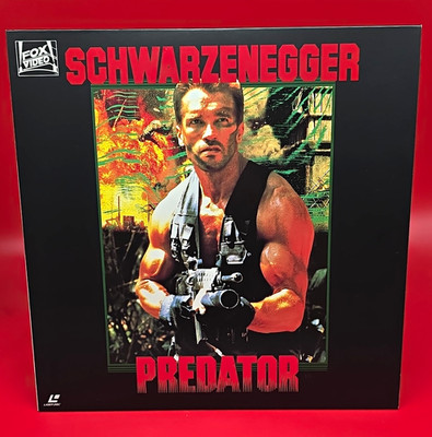 Fox Video Predator   Laserdisc Action/Sci-Fi 1987 FSK 18 John McTiernan