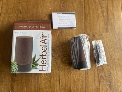 Sparoom HerbalAir Woodgrain Diffuser BRAND NEW Open Box Never Used