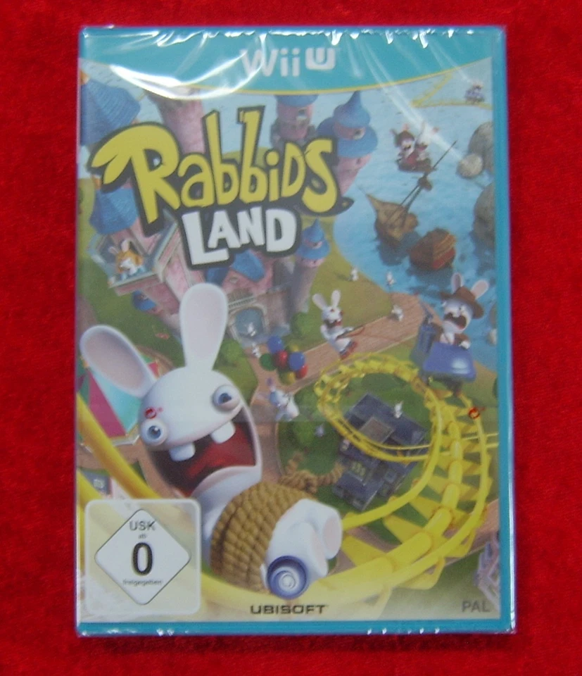 Rabbids Land Wii U, Nintendo WiiU Spiel, Neu OVP - Bild 1 von 1