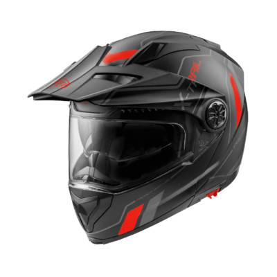 Premier X-trail Xt 92 Bm Modular Helm Rot SCHWARZ ZUGELASSEN MOTORRAD SCOOTER