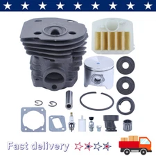 44mm Cylinder Piston For Husqvarna 346XP 350 351 353 Air Filter Parts 503869971