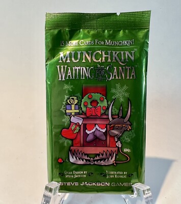 Munchkin: Waiting for Santa Booster Expansion Pack NEW SEALED Steve Jackson 2010