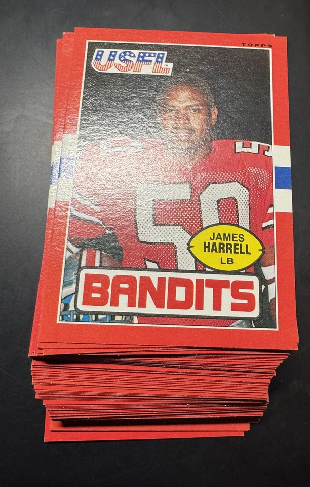 1985 Topps USFL Football Cards 1-132 (NM) - You Pick - Complete Your Set - Image 2 of 3