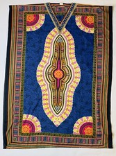 Womens Hippie Boho African Caftan Dress Kaftan Kimono Sleeve Cocktail Medium