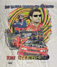 Vintage Nascar Winston Cup Champion 1997 The Winning Mix Jeff Gordon T Shirt XL
