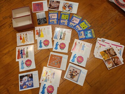 Vintage 1970s CREATIVE PATTERNS Boxed Set including Instruction Booklets 