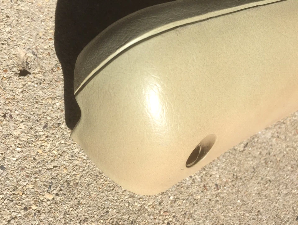 1965 FORD FALCON BEIGE (PALOMINO) RIGHT ARM REST ARMREST - Image 4 of 4