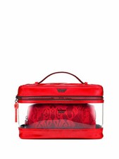 VICTORIA'S SECRET THE PERFECT RED WEEKENDER TRAIN CASE NEW W TAGS PERFECT GIFT