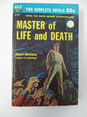 Ace Double Vintage Paperback D-237 SECRET VISITORS & MASTER LIFE