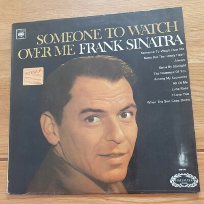 SINATRA Vinyl LP Someone to Watch Over Me HALLMARK SHM 592 CBS