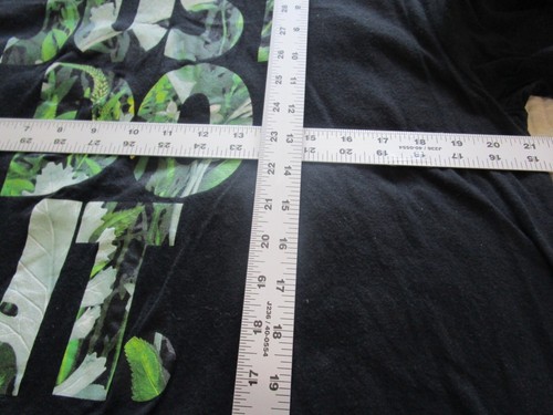 Nike Tee Mens L Black T Shirt "Just Do It" Large Plant Graphic - Picture 5 of 7