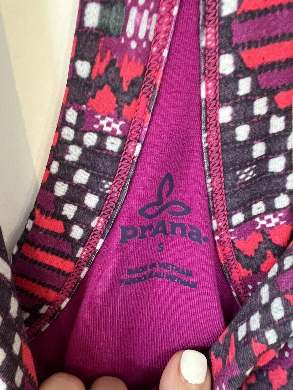 prana scoop neck cali aztec tribal print 