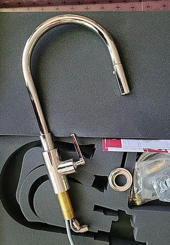Rubinetto cucina estraibile singolo foro Rohl Lombardia A3430LMPN-2 GPM - Foto 7 di 21