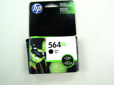 HP 564XL Black Ink Cartridge Genuine Inkjet Expired China Nov 2016 Sealed New
