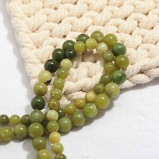 6mm Canadian Jade Round Beads DIY Jewelry Making