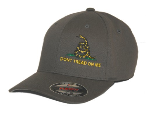 HAT FLEXFIT FITTED CAP GADSDEN FLAG 