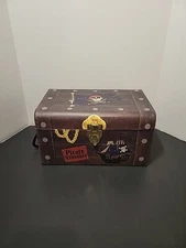 Flat Top Dome Pirate Trunk Wrapped Child Rewards-Surprises-Imagination