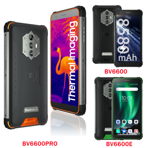 Blackview BV6600 Pro Imagerie Thermique BV6600E 8580mAh Smartphone Téléphone NFC - Foto 1 di 25
