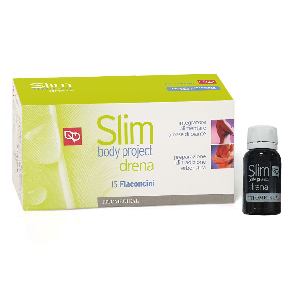 FITOMEDICAL SLIM BODY PROJECT DRENA 15 FLACONCINI
