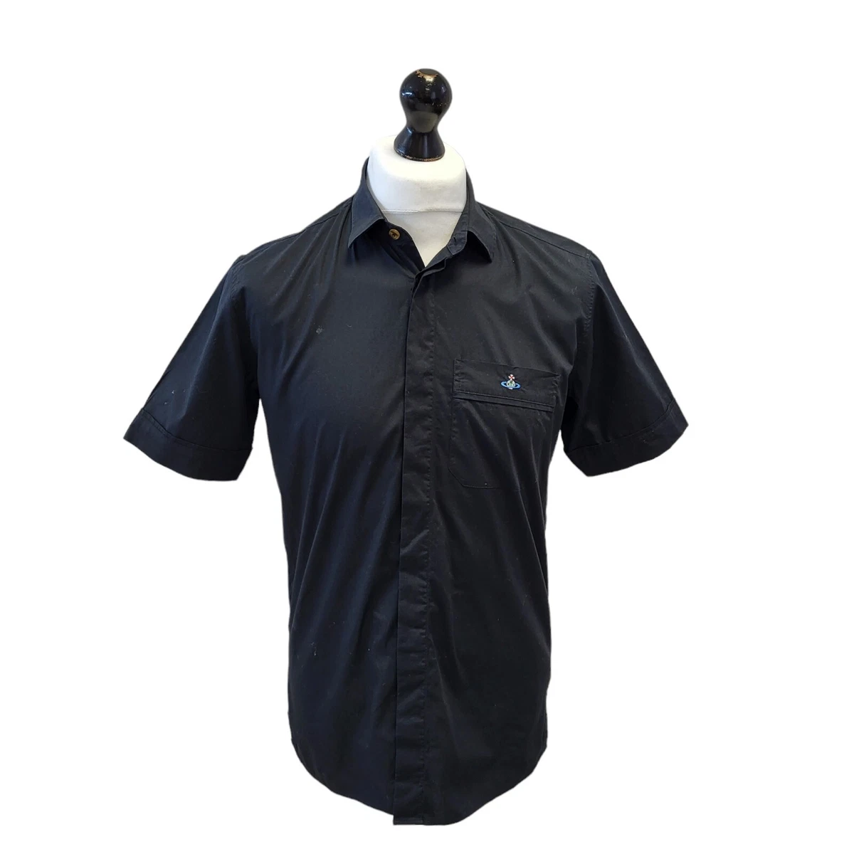 Vivienne westwood black store short sleeve shirt