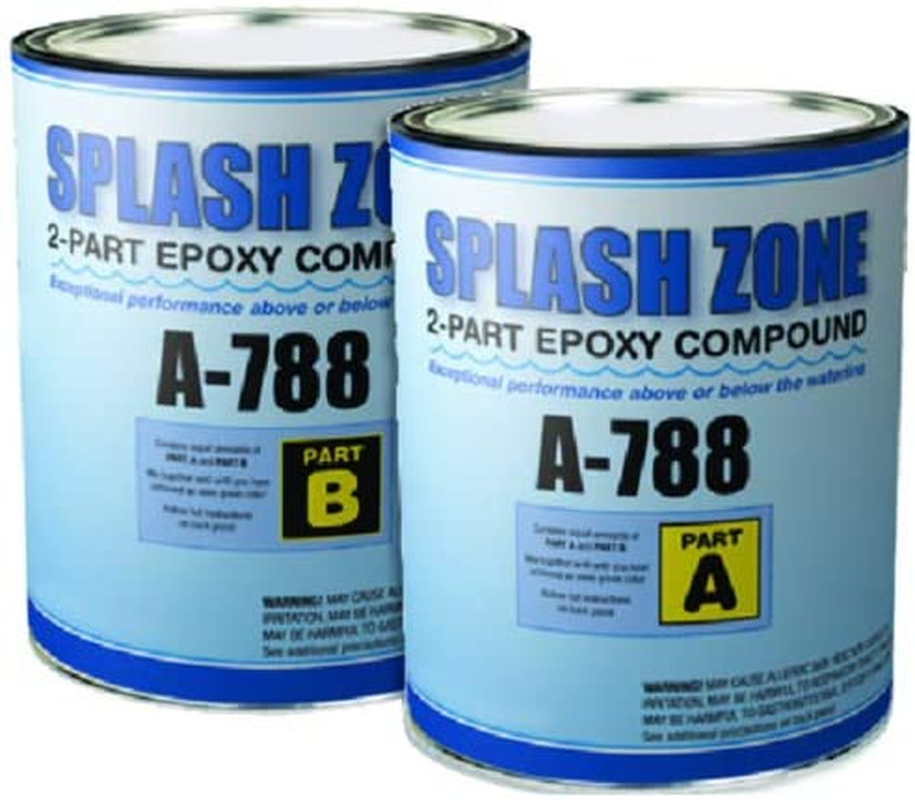 Splash Zone 2 Part Epoxy Compound, A788HG 1/2 Gallon eBay