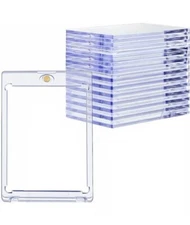 35 pt One-Touch Magnetic Card Holder UV Protection Acrylic Protector