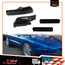 For 1993-1997 Pontiac Firebird/Trans AM LS1 Smoke Bumper Signal+Side Marker Lamp