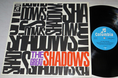 LP THE SHADOWS - THE GREAT SHADOWS - 1970 - TOP-ZUSTAND