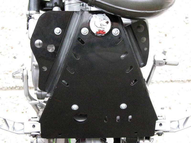 Sabot cross AXP KAWASAKI 85 KX 06-21 noir AX1057 protection