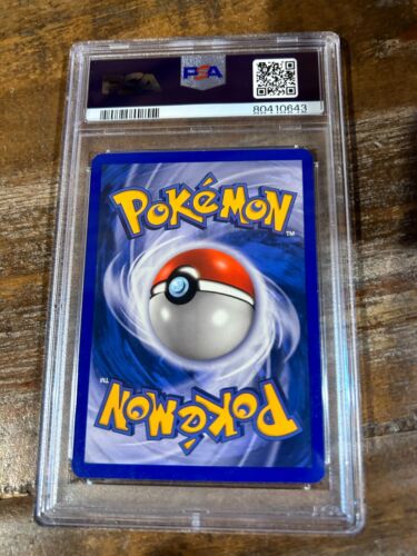 POKEMON 2003 EX Ruby & Sapphire HITMONCHAN EX Holo Double Swirl #98 PSA 7 RARE - Picture 3 of 3