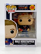 Funko Pop! Racing Oracle Red Bull Max Verstappen #8 W/ Pop Protector