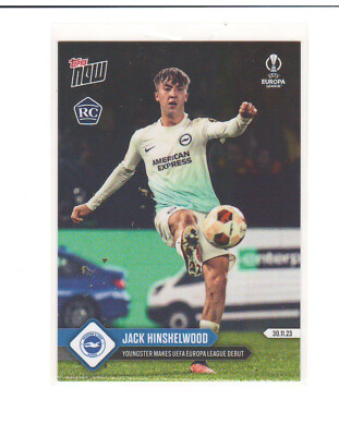 2023-24 Topps Now UEL #21 Jack Hinshelwood RC