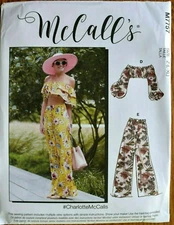 MCCALLS PATTERN 7757  TOPS  PANTS  MISSES SIZES LARGE XLARGE  UNCUT