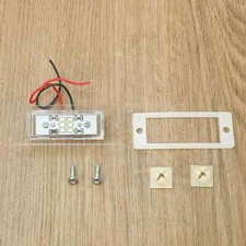 Rear Roll Pan License Light Kit For 1982-2003 Chevrolet S10 PICKUP 82-93 GMC S15