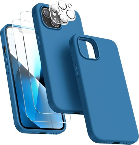 Entronix Bundle kompatibel mit iPhone 14 Plus - Flüssigsilikon Hülle, 2 Clear S - Bild 11 von 15