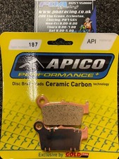Apico Rear Brake Pads Yamaha YZ 125/250 2003-2022
