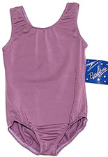 Motionwear Leotard Bodysuit Tank Gymnastics  2100 Purple New Nwt Girl Int 5 6