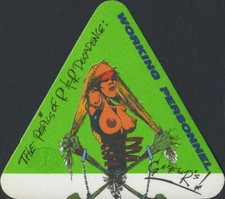 GUNS n' ROSES 1993 Crew Backstage Pass Green
