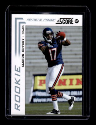 2012 Score Artist's Proof #302 Alshon Jeffery /32 - NM-MT EXACT SCAN