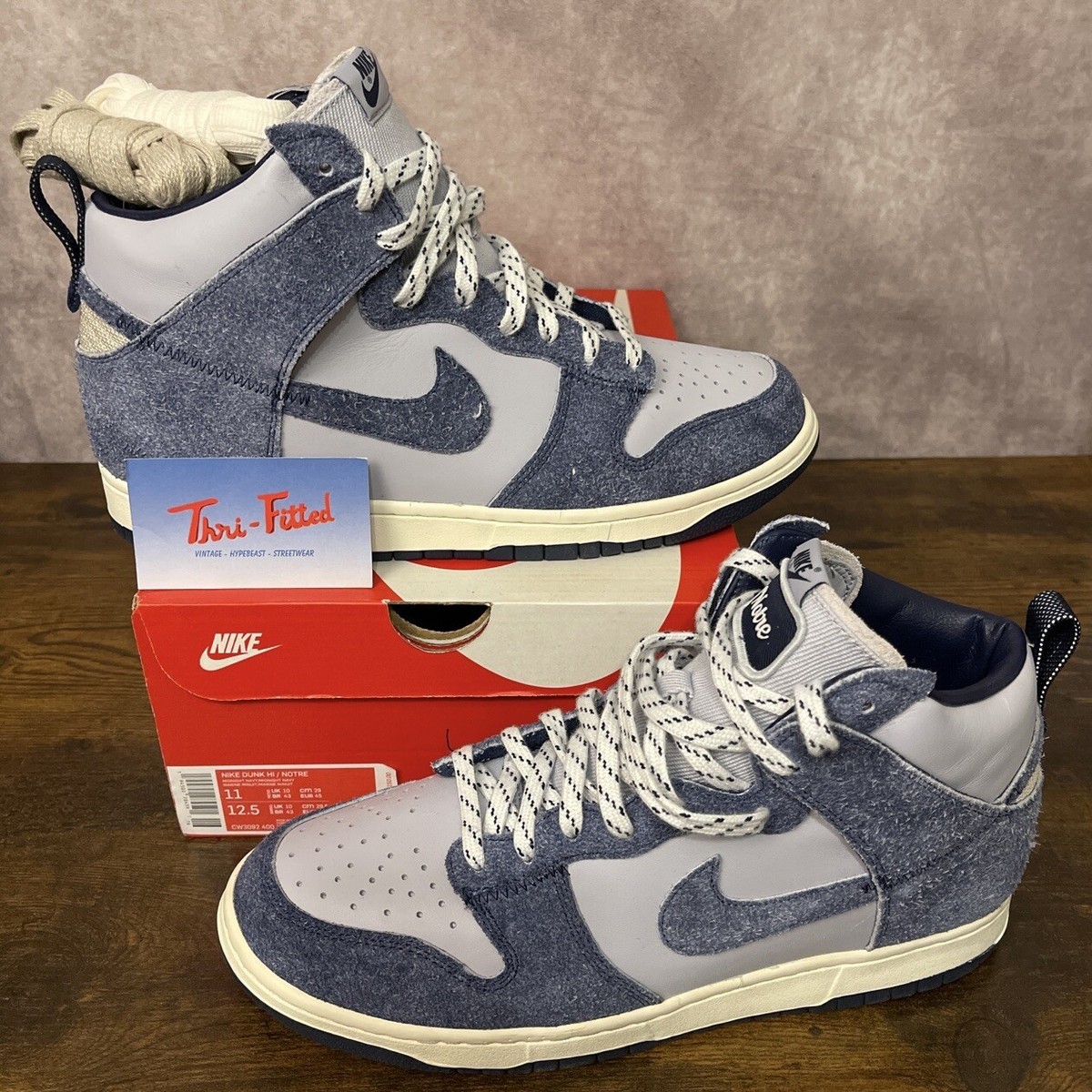 dunk high notre midnight navy