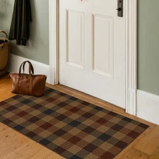  Vintage Large Door Mat Indoor Entrance - 2x4 Easy Jute Fall Rugs Outdoor for 