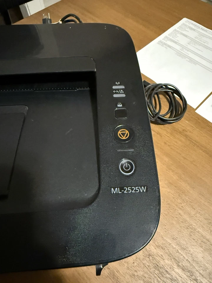 Samsung ML2525W Wireless Monochrome Laser Printer Tested/Working - Image 2 of 4