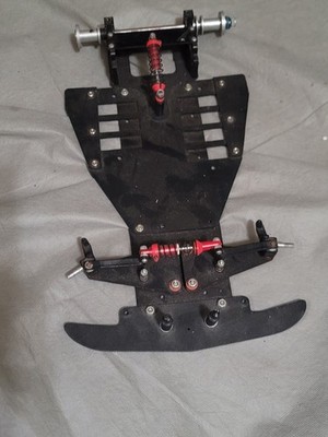VINTAGE CUSTOM 1/10 ON ROAD /DIRT OVAL CHASSIS COMPOSITE CRAFT LYNX MRP TRC?????