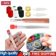31/34/37 PCS Sewing Tool Set Needles Thread Hand Repair Tool Portable Sewing Kit