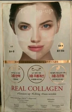 New Dermafix 8-Pack Perfect Real Performance Real Collagen Mask Lifting K-Beauty