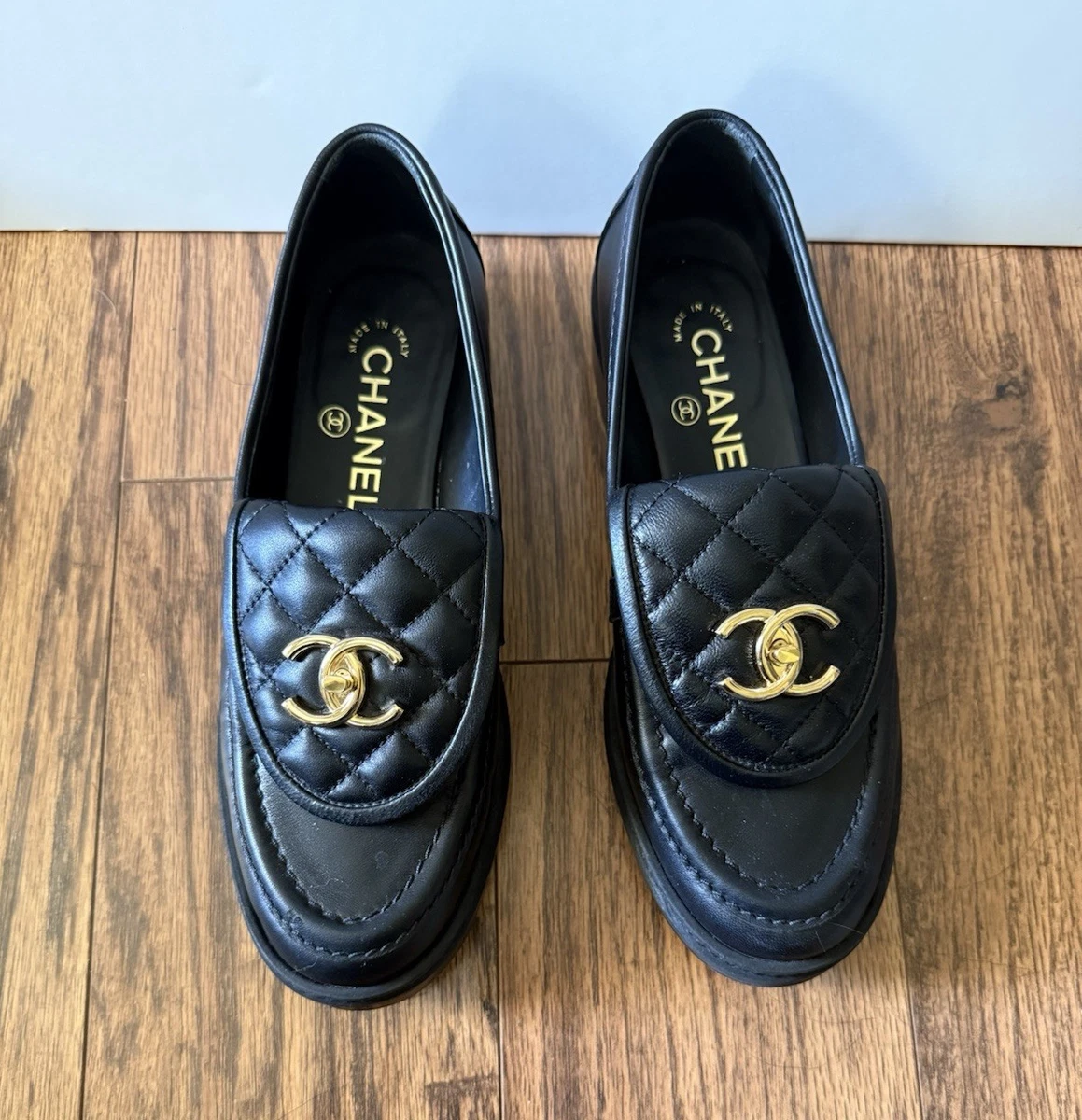 CHANEL Women's Loafer Round Toe for sale - eBay