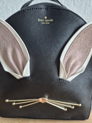 Kate Spade Hop To It Rabbit Sammi Mini Black Backpack | eBay display picture 2