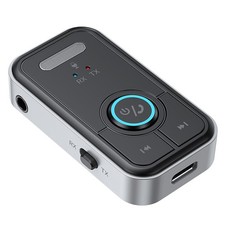 USB Wireless Bluetooth 5.3 Transmitter Receiver 2in1 Audio Adapter 3.5mm Aux Car