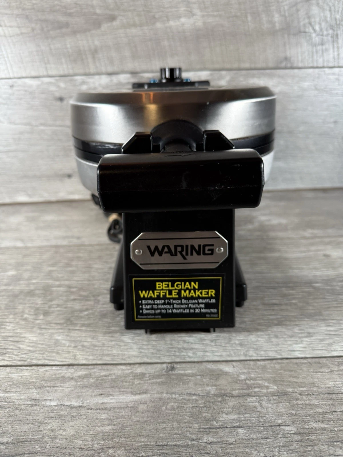 Waring Pro Professional Stainless Belgian Waffle Maker #WMK200
Opens in a new window or tab